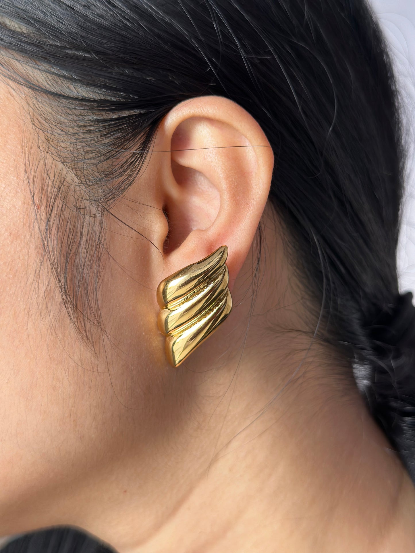 Leaf earrings